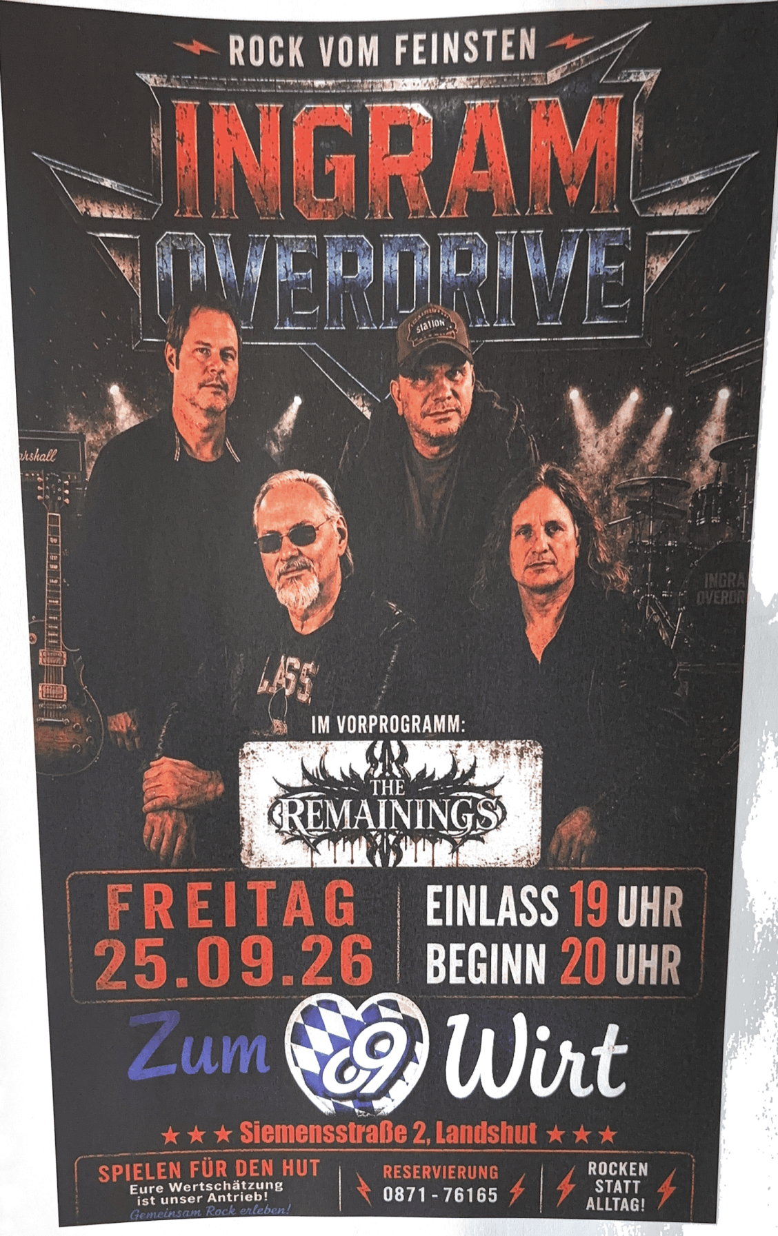 Ingram Overdrive - Zum 09er Wirt Landshut