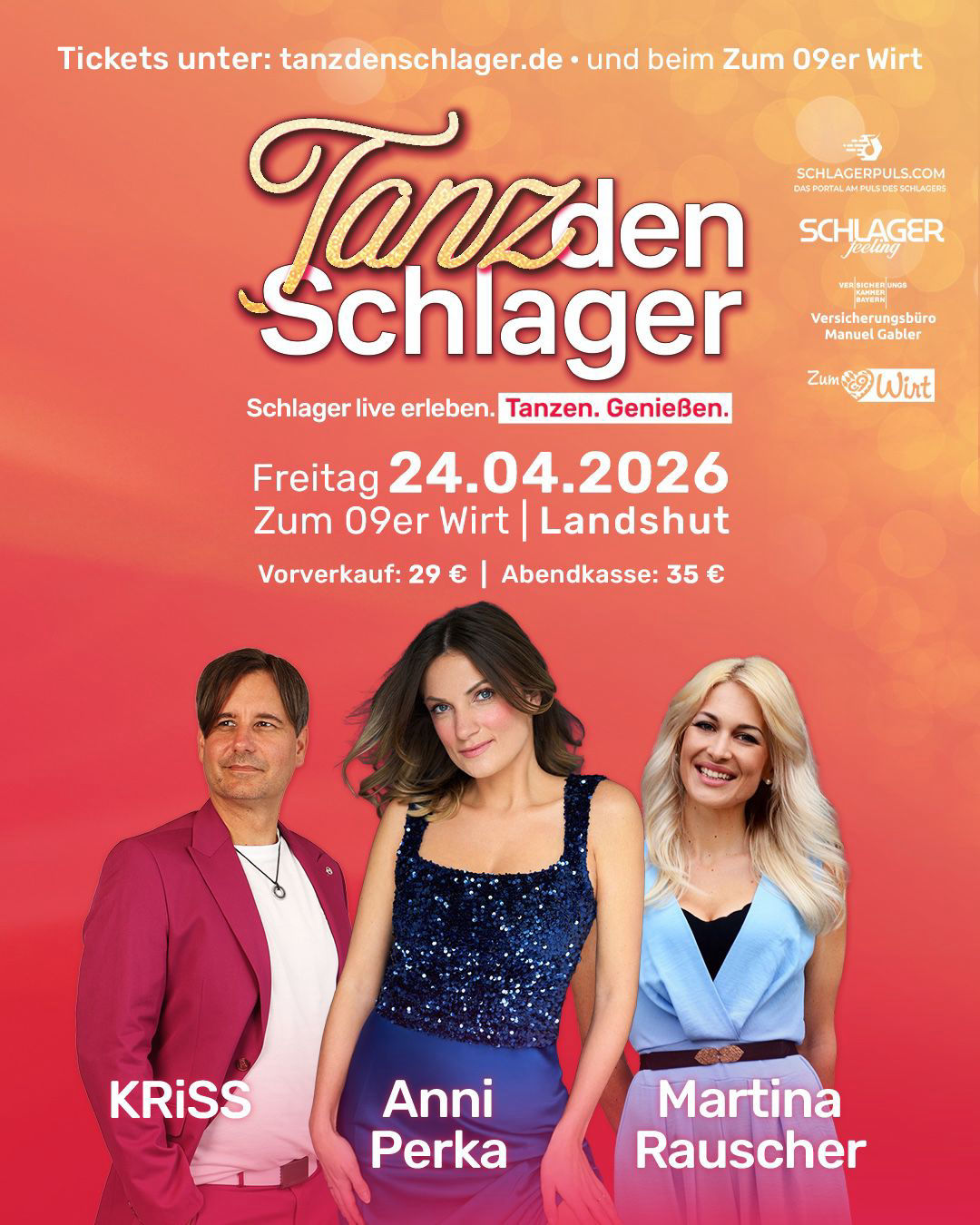 Tanz den Schlager - Zum 09er Wirt Landshut